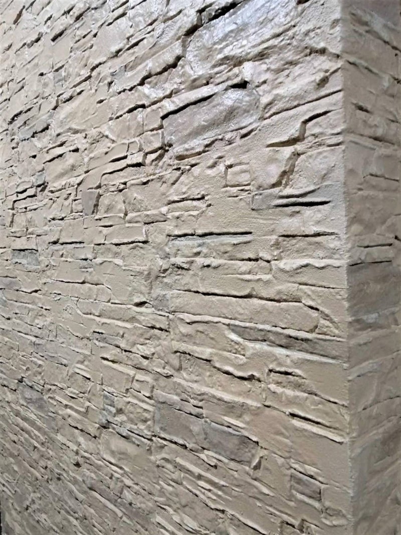 Polymolds Monaco Stamp Texturing Skin Slate Pattern Stone Decorative Concrete Cement Imprint Texture Stamp Mat - Image 4